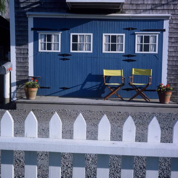 Old North Wharf Yellow Chairs