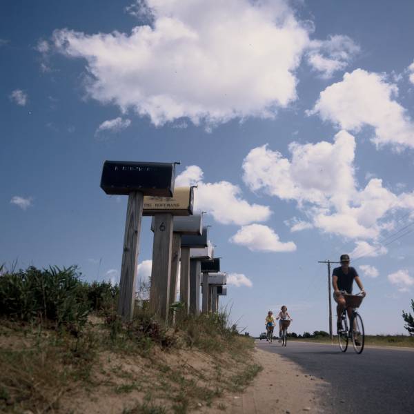 Biking to Cisco Beach