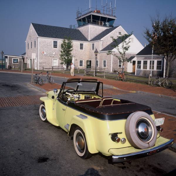 Memorial Airport and 1949 Jeepster