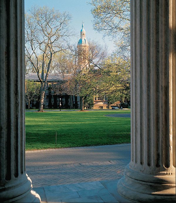 Nassau Hall From Clio