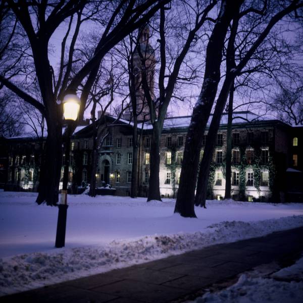 Nassau Hall from Admission Office Master Gallery