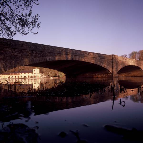 Boat House and Bridge