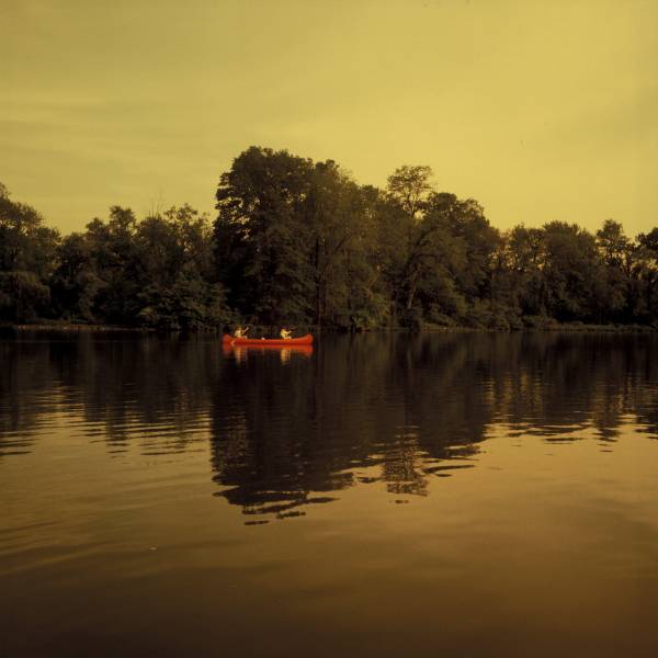 Canoeing on the Lake